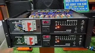 Quản Lý Lọc Nguồn Kép hàng Mỹ 🇺🇸 Sử dùng được nguồn 110v & 220v Rất tiện dụng cho AE  LH 0397728530