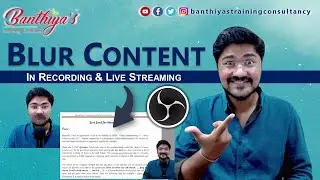 How to Blur Content | OBS Tutorials | Stream FX | Hindi