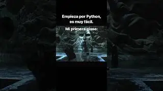 Mi primera clase de Python...