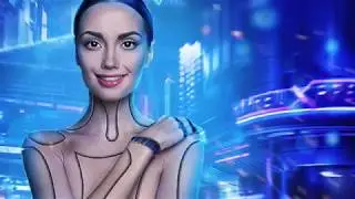 SpeedArt Futuristic cyborg