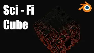 Create a Sci-Fi Cube in Blender 2.8