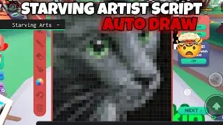 Starving Artist Script AUTO DRAW! | Roblox