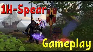 Одноручное копье - имба || AO Corrupted Dungeons Gameplay || SPEAR
