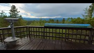 Golden Gate Canyon Panorama Point and Mule Deer Trail, Colorado (360 Video)