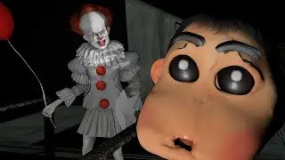 クレヨンしんちゃんｖｓ怖いピエロ