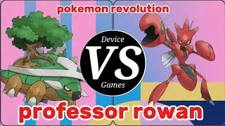pokemon revolution professor rowan