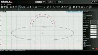 How to use Arc, Ellipse Arc, Polygon, and Spline with MaverickCNC CAD/CAM/CNC Software