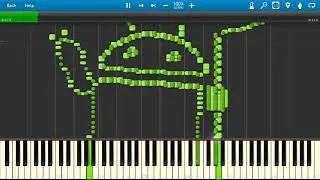 android lollipop synthesia midi art 2