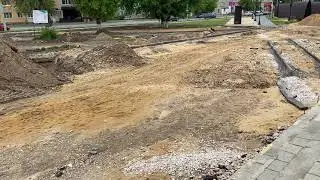 благоустройство у ДКиТ Родина