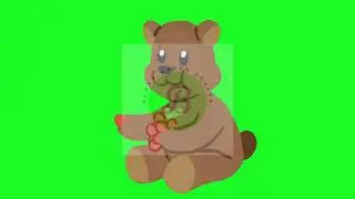 Bear Green Screen | Bloxx Green Screen