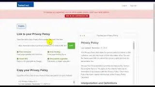 How To Create Privacy Policy Generator for New Blogger Website | Step-by-Step Guide 2025