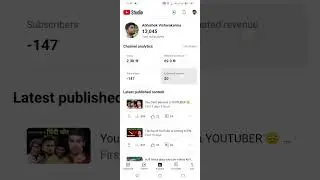 Big Problem Youtube Earing not show in yt studio | earning not show issue