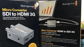 Unboxing BlackMagic HDMI to SDI Converter | Networkgreen live #nwgl #kalaia1986 #network #install