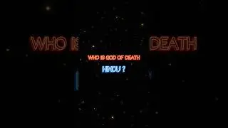 Who is God of death hindu? 👹 #lordyama #hinduism #subscribe