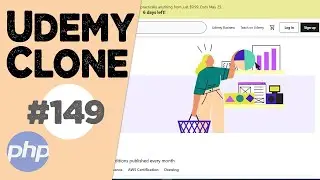 #149 Single course page 2 | Udemy clone from scratch in php | Quick programming tutorial