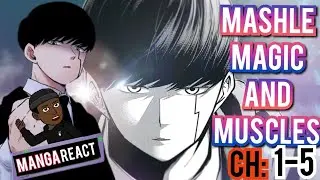 Reading Mashle Muscles and Magic This Manga is Fire CH 1-5