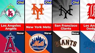 Old vs New MLB Logos