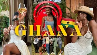 VLOG | DETTY DECEMBER IN ACCRA 🇬🇭• 5 PARTIES- 1 NIGHT?! AFROFUTURE, YOUTUBE BLACK & WATER GATE😡💦