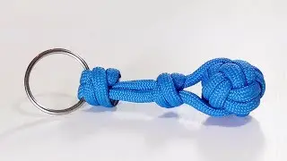 How To Tie To A Keyring With The Double Connection Knot