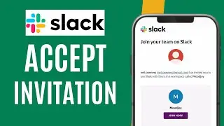 How to accept Slack invitation