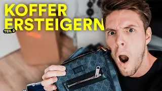 Ich habe VERLORENE KOFFER für 750€ ersteigert... TEIL 2 | HerrDavid