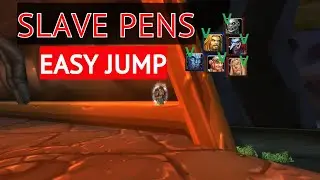 Wow TBC classic: slave pens jump / easy jump / узилище легкий прыжок всеми расами