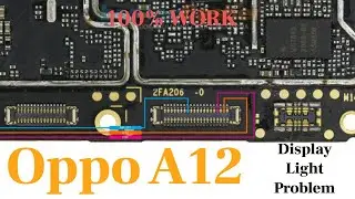 Oppo A12 Display Light Problem Solution | Oppo Display Graphics Problem Fixit | Oppo No Display