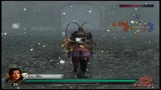 DW4XL: Lu Bu Gameplay(Enemy Side) || Battle Of Hu Lao Gate(Allied Forces)
