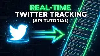 Track Twitter (X) in Real Time for FREE | Twitter Streams API Tutorial