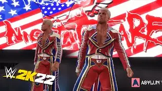 WWE 2K22 : Cody Rhodes entrance | ASYLUM