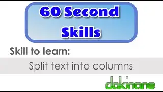 Google Sheets: Split text into columns