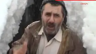 Mutki'de Evlere Kar Tünellerinden Giriliyor Bitlis Haber13