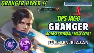 CARA MAIN GRANGER HYPER SNOWBALL DI META SEKARANG!! BUILD & EMBLEM GRANGER TERSAKIT 2024