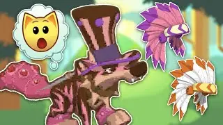 i got TWO HEADDRESSES in animal jam?!