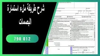 ملء استمارة البصمات
