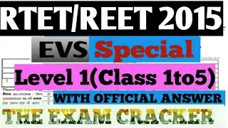 #REET_2021RTET/REET Previous year solved paper 💯Most important for ur RTET/REET Preparation ✌🔥2015
