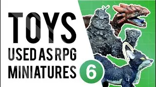 Toys used as RPG Miniatures 6