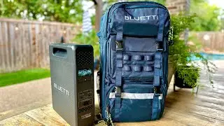 This backpack has a 512wh power station in it!  Bluetti's 