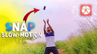 Snap SlowMotion Video in KineMaster | Super SlowMotion | Sahoo Technical Tutorials