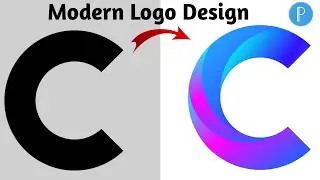 How To Make Modern Logo Design On Pixellab Android || Pixellab Tutorial