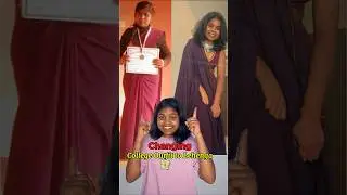 College dress to Lehenga 😍😍 || Sagun Sharma #youtube #trending #sagunsharma #lehenga #outfit