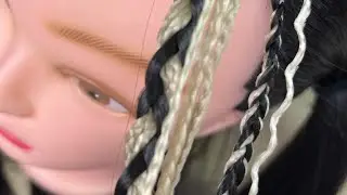 Two options for braiding 