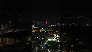 ᴏsᴍᴀɴɢᴀᴢɪ ᴋᴏ̈ᴘʀᴜ̈sᴜ̈    #osmangaziköprüsü #kocaeli #travel #nature #night #djimini4pro #edit #capcut