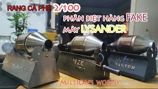 Máy rang cà phê thủ công Lysander