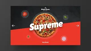 Urban Oven Pizza Slider Template for WordPress