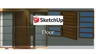 Sketchup Tutorial | Door