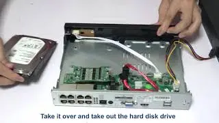 POE CCTV System Installation - How to Install a Hard Disk Drive