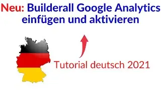 Builderall : Google Analytics einfügen-Tutorial deutsch 2021
