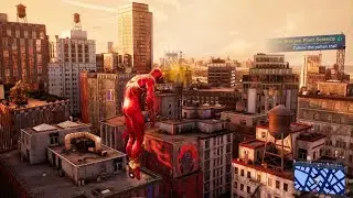Marvel's Spider-Man 2 under the city glitch