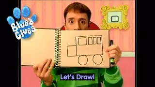 Blue's Clues: Let's Draw Gameplay
